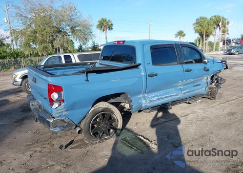 2019 Toyota Tundra Crewmax Sr5 из США, поврежденный, VIN 5TFDW5F14KX790149